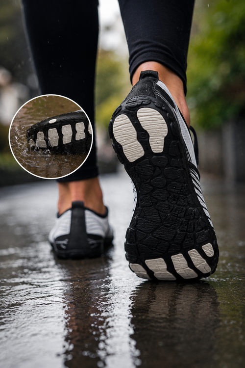 Slip-Resistant Traction Grip! Walk With Confidence