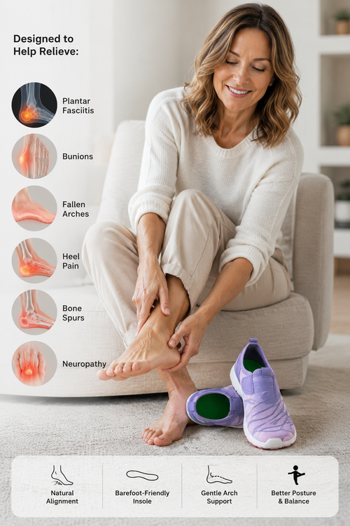 Relief for Plantar Fasciitis, Bunions & More — Feel the Difference